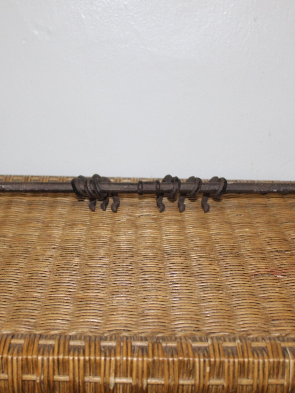 Hobby Lobby.  Pipe Metal industrial Hook Rack Wall Mount. Sz. 20"x3"x2